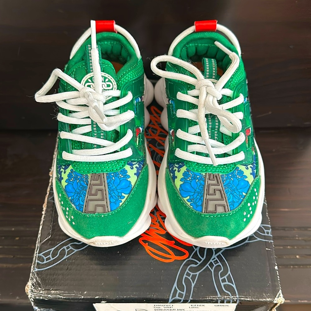 Versace Chain Reaction Kids Sneaker